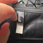 Fredricks of Hollywood Corset Gothic Vintage‎ Black Size 40 Lace up Bustier Photo 4