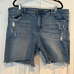Sofia Vergara Denim‎ Shorts Size 20 Blue Photo 0