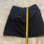 Banana Republic  Genuine Lamb Skirt size 0 very soft leather length 16” waist 26” Photo 6