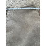 St. Tropez Vintage Saint Tropez Suede Leather Skirt sz M Green Patchwork Boho Western Suede Photo 12