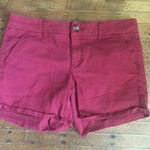 American Eagle  red midi size 8 shorts Photo 0