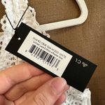 NWT Curvy Couture Unlined Lace Micro Bralette With Rocker Wire Size 44DDD White Photo 1