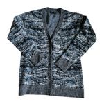 Athleta Westlake Textured Cardigan Sweater In Fog Camo Cool Photo 1