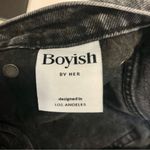 Boyish NWT THE BILLY in Toxic Avenger High Rise Skinny Jeans Lt Grey Sustainable Photo 6