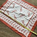 Anthropologie Polynation made in South Africa safari giraffe versatile poplin square scarf Photo 2