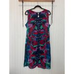 Dana Buchman  Dress Multicolor Tropical Sleeveless Shirt Mini Womens Size XL Photo 2