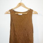 Everlane  neutral tan brown 100% linen women’s tank top Photo 1