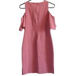 Libby Edelman NWT  Cold Shoulder Bodycon Dress in Tuscan Rose - XS Photo 5