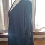 Torrid  Blue Waffle Knit Tie Cardigan Blouse *make offers* Photo 5