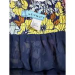 Anthropologie Leifnotes Petunia Pull-On Floral Flounce Mini Skirt Sz 0 pockets Photo 2