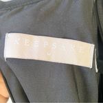 Keepsake The Label Two Minds Cold Shoulder Blck Playsuit Romper sz Medium Black Photo 10