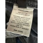 EXPRESS  Black Wash Stella Skinny Denim Jeans Distressed Mid‎ Rise Women Size 10 Photo 8