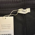 Everlane  Luxe Fleece Wide-Leg Sweatpant in Black, Size X-Small Photo 7