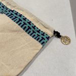 Tory Burch Dust Bags Lot Of 2 in Canvas Drawstring Strap Geometric Trim Charm Photo 1