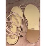 Amanu Kilimanjaro Sandals in Blush 39 New with Box Womens Wrap Flats Tan Size 8 Photo 11