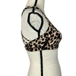 Victoria's Secret Victoria’s Secret Small Bralette Leopard Print Lined Strappy Racerback Stretch Photo 1