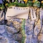 ASOS DESIGN Flippy Short with Drawcord in Ditsy Floral Blue Yellow US Size 4 Photo 3