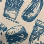 Betsey Johnson | Blue & White Food Lunch Bag Photo 2