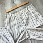 Wilfred  Striped Pants organic cotton straight leg womens Cream (large) nautical Photo 6