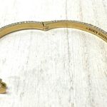 Juicy Couture CZ bling gold tone bangle bracelet Photo 6