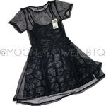 Iron fist Skulls Club Black Mesh Skull Dress Photo 5