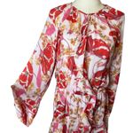 Parker Bertie Silk Floral Blouson A-Line Mini Dress Photo 1