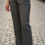 Zac & Rachel Plaid Brown & Pink Dress Pants(Size 8) Photo 0