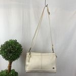 The Sak Ivory Leather Crossbody Handbag Photo 1