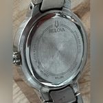 Bulova Ladies Watch Crystal Embellishments Pearl Dial Crystal Markers Photo 9