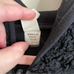 Athleta Cozy Sherpa Reversible Black Jacket Photo 5