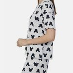Disney  short pajama set Black Mickey Design SZ:XL Photo 3