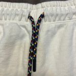 Peloton  Womens‎ Large SU121 Sweat Short Cream Pockets Active Loungewear Photo 3