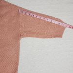New York & Company Lace up Crew neck Relaxed Open Back Sweater Size M Pink Size M Photo 4