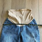 Indigo Blue Maternity Light Wash Distressed Skinny Jean Size S Photo 7