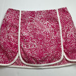 Lilly Pulitzer  Womens‎ Size 00 Pink White Skort Golf Preppy Style# 76334 Coastal Photo 0