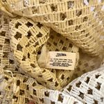 Jean Paul Gaultier Parfums Sparkling Straw Tote Bag Handbag Gold Photo 4