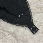 All Saints Nyla Black Lace Bodysuit Photo 7