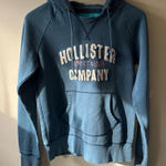 Hollister  Newport Beach Blue Hooded Sweatshirt Photo 0