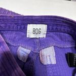 BDG Y2K Womens High Rise Corduroy Pants 26 Purple Wide Wale Streetwear Retro Photo 5