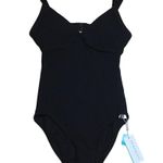 Seafolly NWT Inka Rib Maillot Swimsuit Photo 3