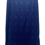 Susan Graver Maxi Skirt Blue XL Photo 0