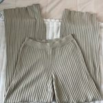 Princess Polly Ribbed Knit Wide-Leg Pants Photo 2