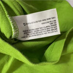 Wild Fable  Bright Green V-Neck Crop Top Size Medium Photo 3