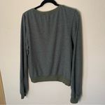 Wildfox  "Sunday, I Love You" Green Jemper Size Small Photo 3