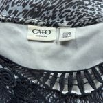 Cato  Women Black White Gray Bat Wing Embroidered Tunic Blouse Animal Boho 22/24W Photo 4