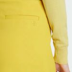 Tory Burch Tech Twill Ruffle Golf Tennis Skirt Bright Yellow | Size 6 | NWOT Photo 5