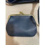 Buxton Crossbody Purse Convertible to Belt Wallet Clutch Navy change purse, Key‎ Photo 2
