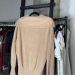 New SER.O.YA Katana Sweater Mini Dress in Tan Size L Photo 15