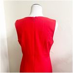Adelyn Rae Red Cut Out Party Dress Midi Length Size Large Sexy Siren Holiday NWT Photo 9