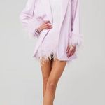 Lamarque Magnolia Vegan Leather Mini Skirt Pink Parasol Womens Size XS Photo 2